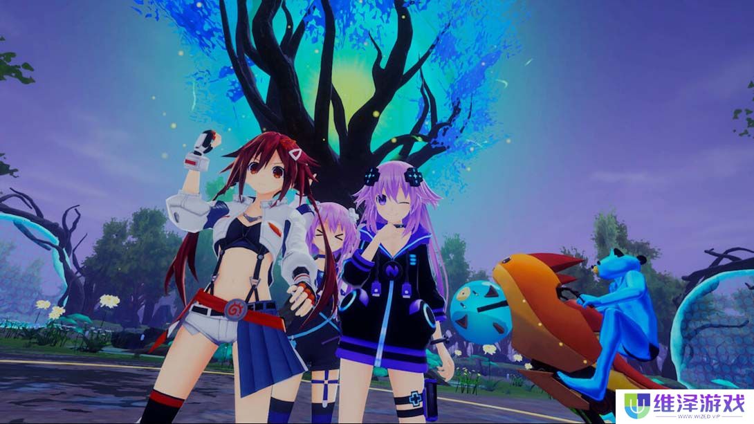 【英版】超次元游戏 海王星 骑士对战 .Neptunia Riders VS Dogoos 英语_4