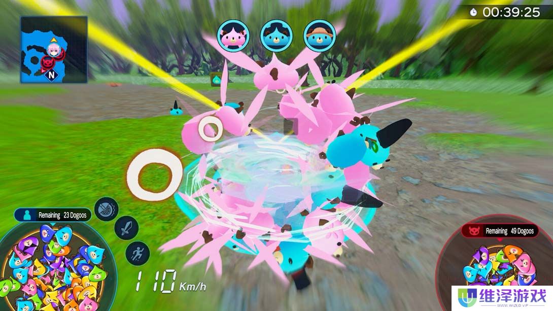 【英版】超次元游戏 海王星 骑士对战 .Neptunia Riders VS Dogoos 英语_2