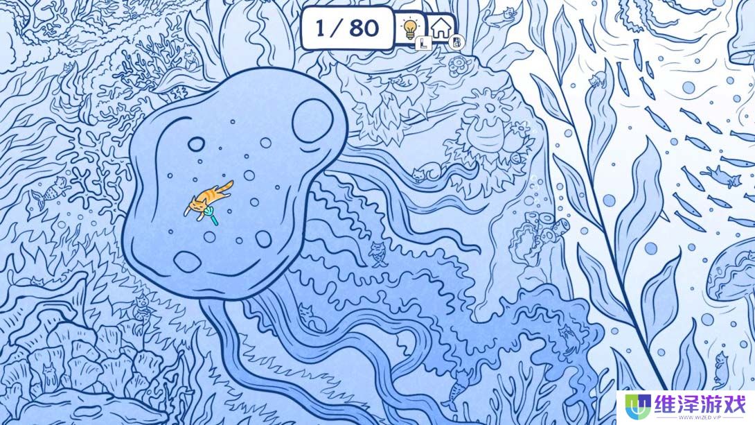 【美版】猫咪拜访海底世界 .Cats Visiting Underwater World 中文_6