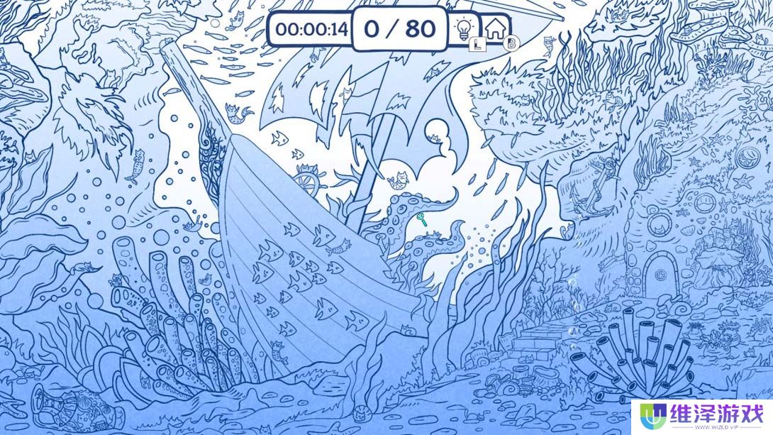 【美版】猫咪拜访海底世界 .Cats Visiting Underwater World 中文_2
