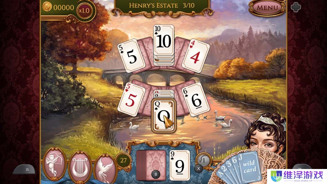 【美版】摄政纸牌 .Regency Solitaire 英语_3