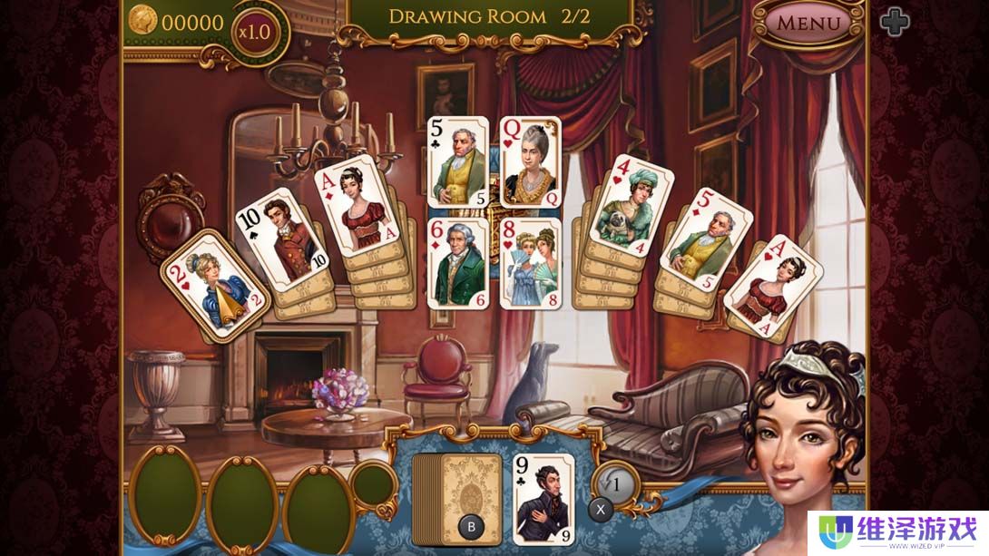 【美版】摄政纸牌 .Regency Solitaire 英语_1
