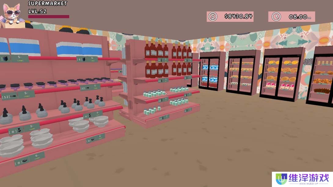 【德版】猫喵：超市模拟器 .Cat MeowMart: Supermarket Simulator 英语_4