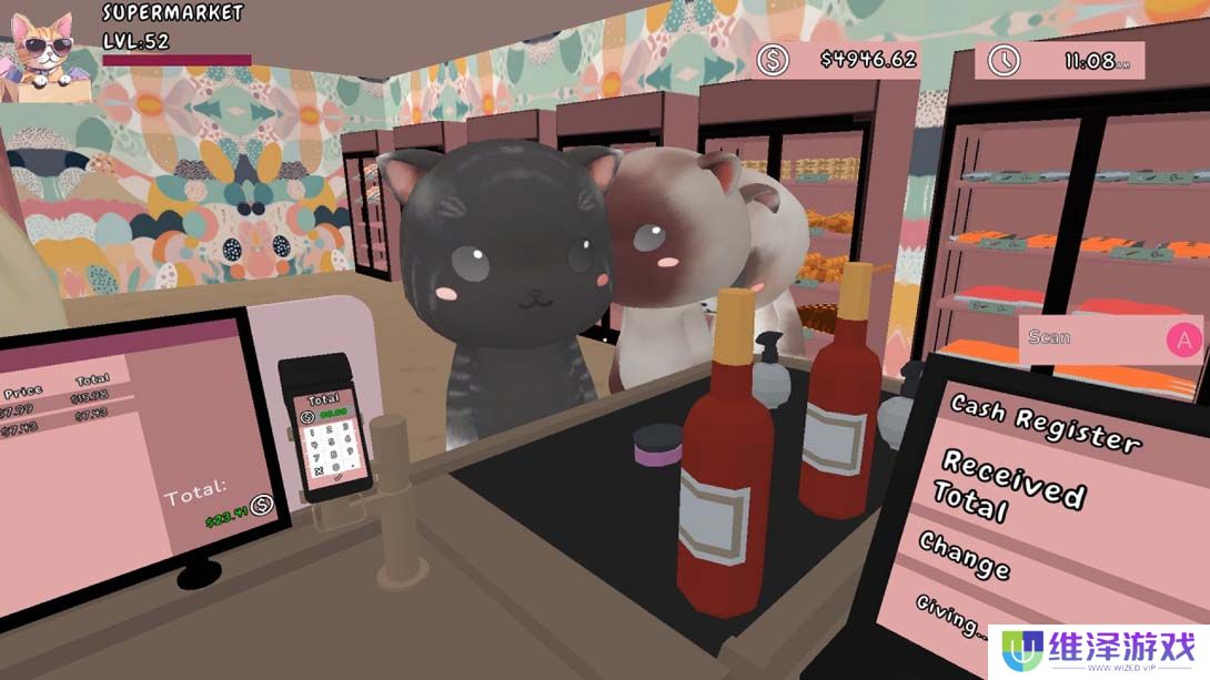【德版】猫喵：超市模拟器 .Cat MeowMart: Supermarket Simulator 英语_6
