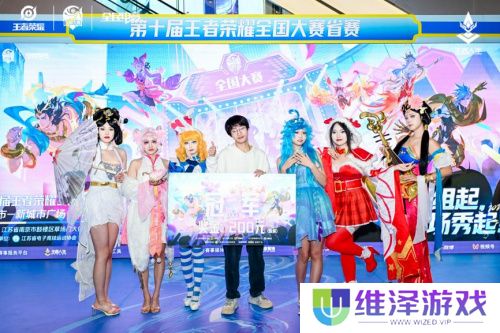 第十届王者荣耀全国大赛江苏省赛南京新城市广场**落幕