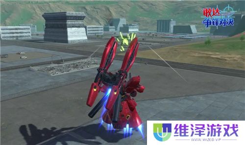 《敢达争锋对决》新限定机体 沙扎比(双重角笛浮游炮装备型)上线