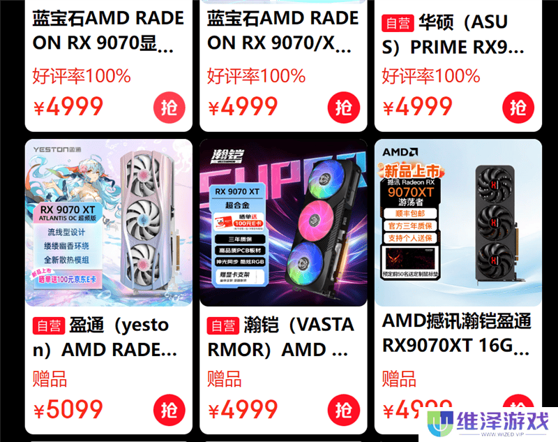 AMD与NVIDIA竞争示意图
