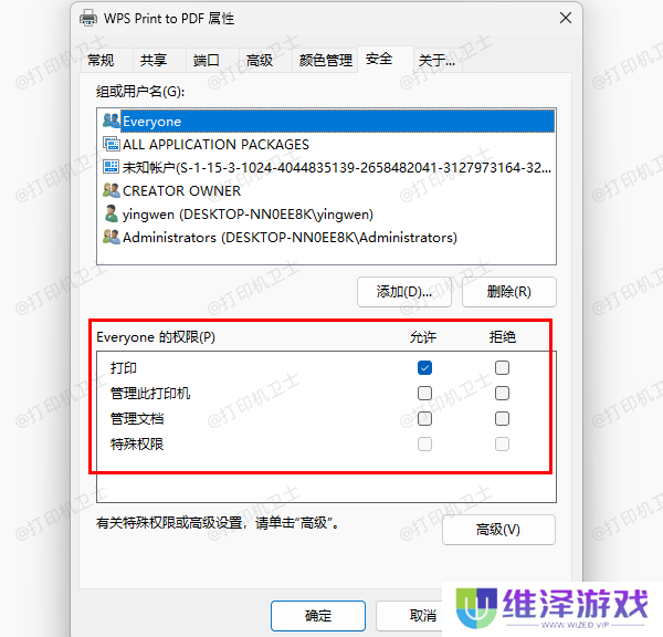 用户权限配置